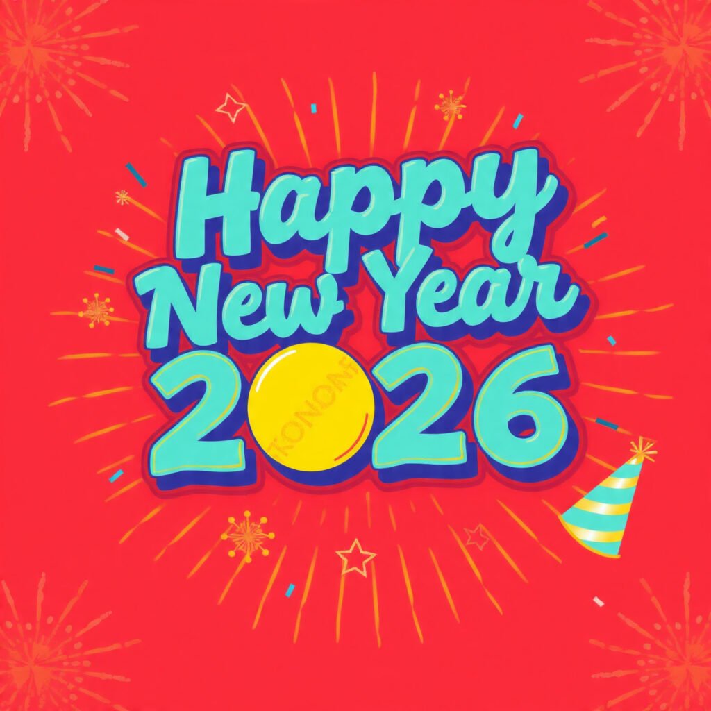 Beautiful New Year 2026 images for sharing