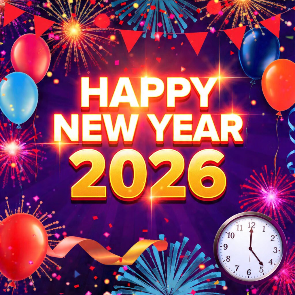 2026 New Year short wishes quote image