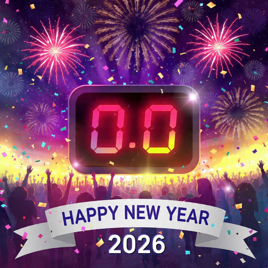 HD Happy New Year 2026 visuals with positive quotes