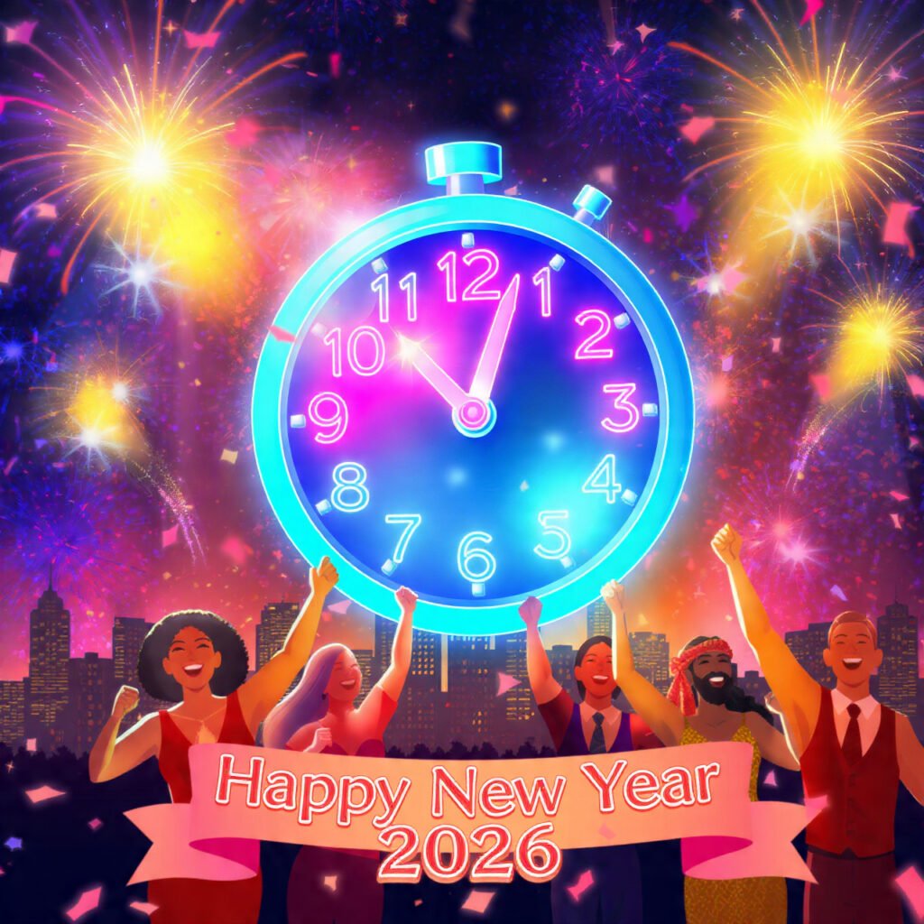 Happy New Year 2026 god blessings wishes image