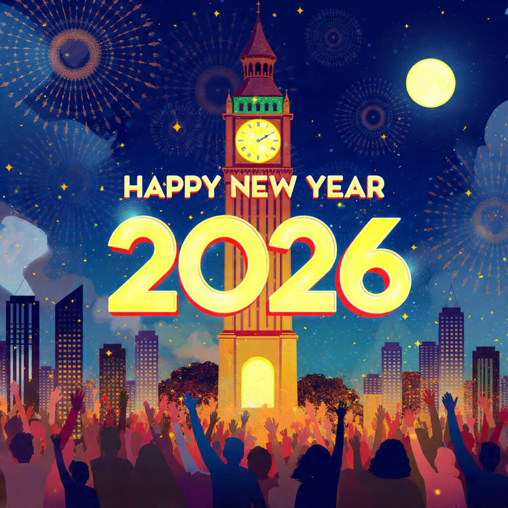 2026 New Year blessings heartfelt wishes image
