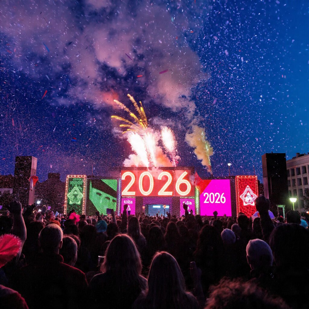 2026 New Year Eve celebration party vibe image