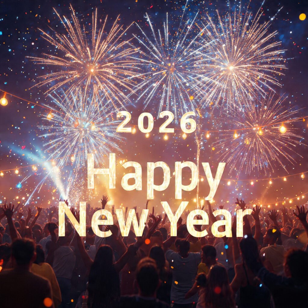 Stylish New Year 2026 images for social media