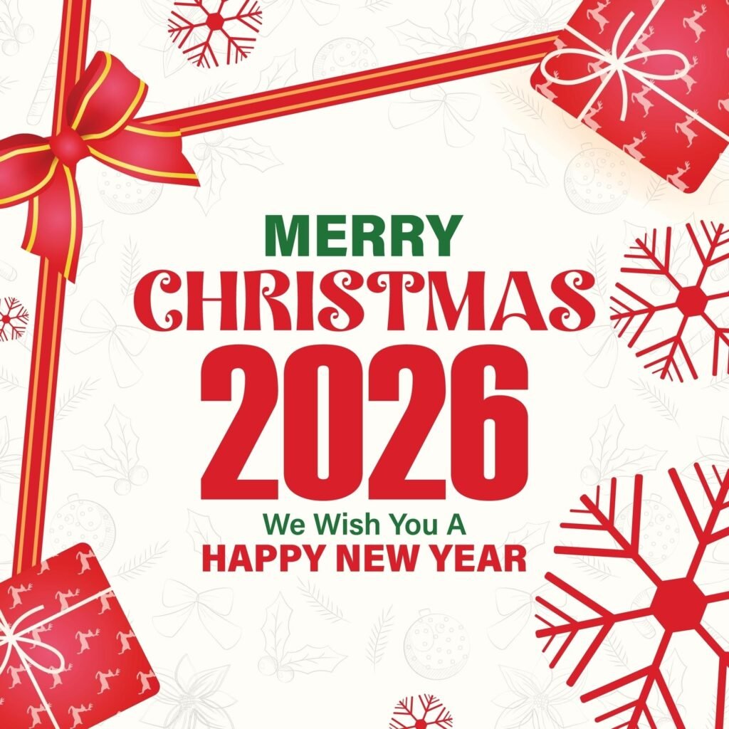 Download modern Merry Christmas design images