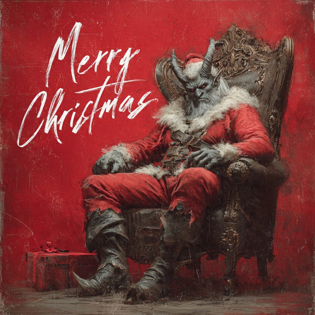 Bright and vibrant Merry Christmas Eve greeting images