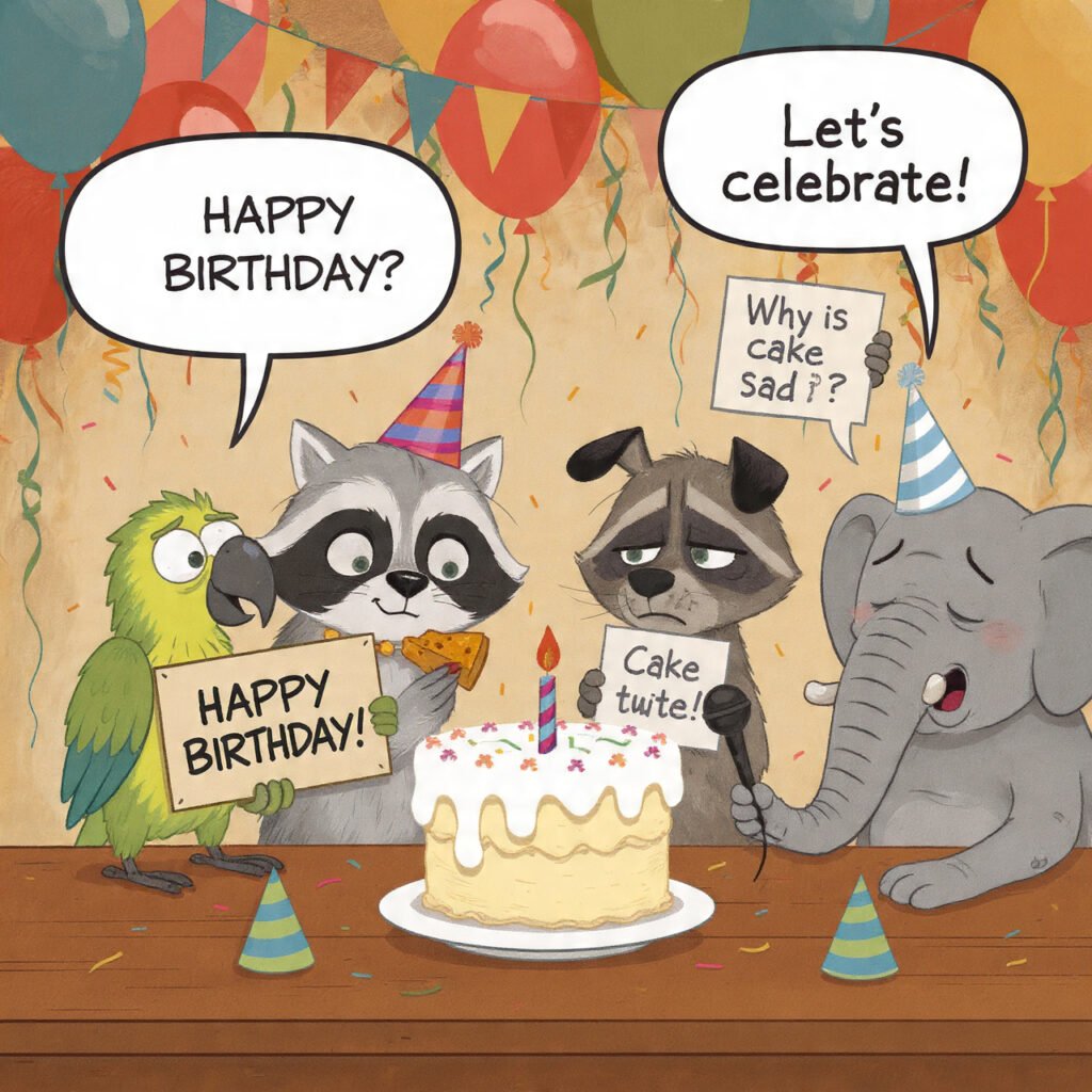 Funny birthday celebration images with quotes