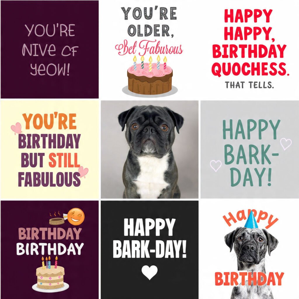 Funny birthday wishes images with quotes