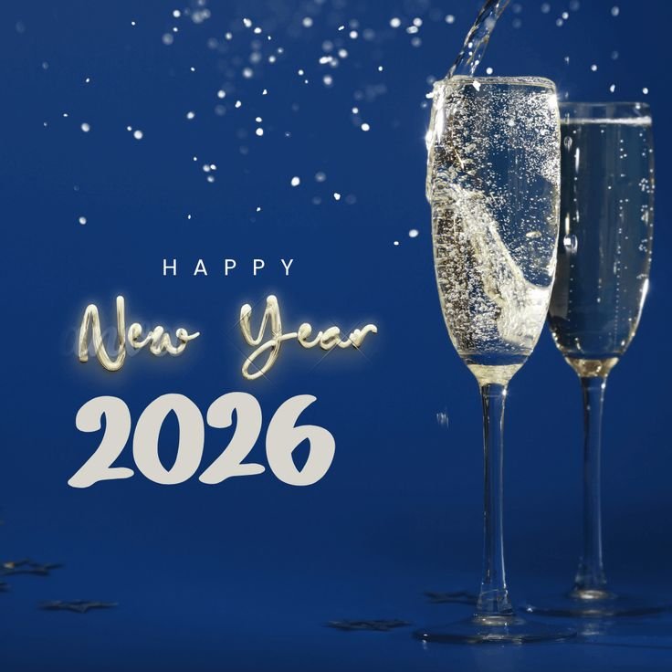 Festive 2026 New Year images with fireworks