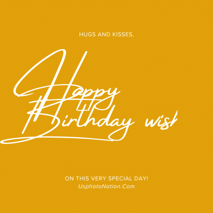 HD happy birthday GIF images free