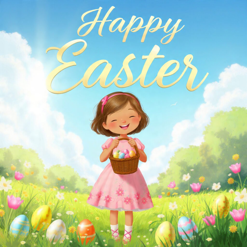Blessed Easter Religious Pictures for Girls