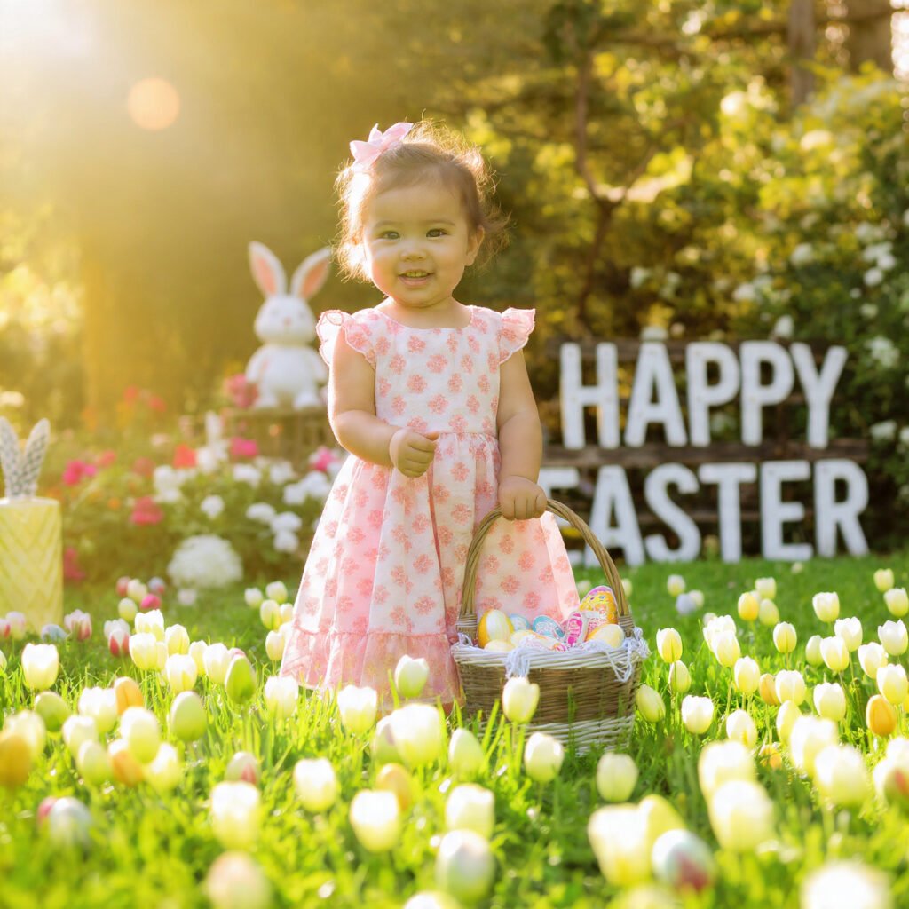 Religious Easter Photos Designed for Girls