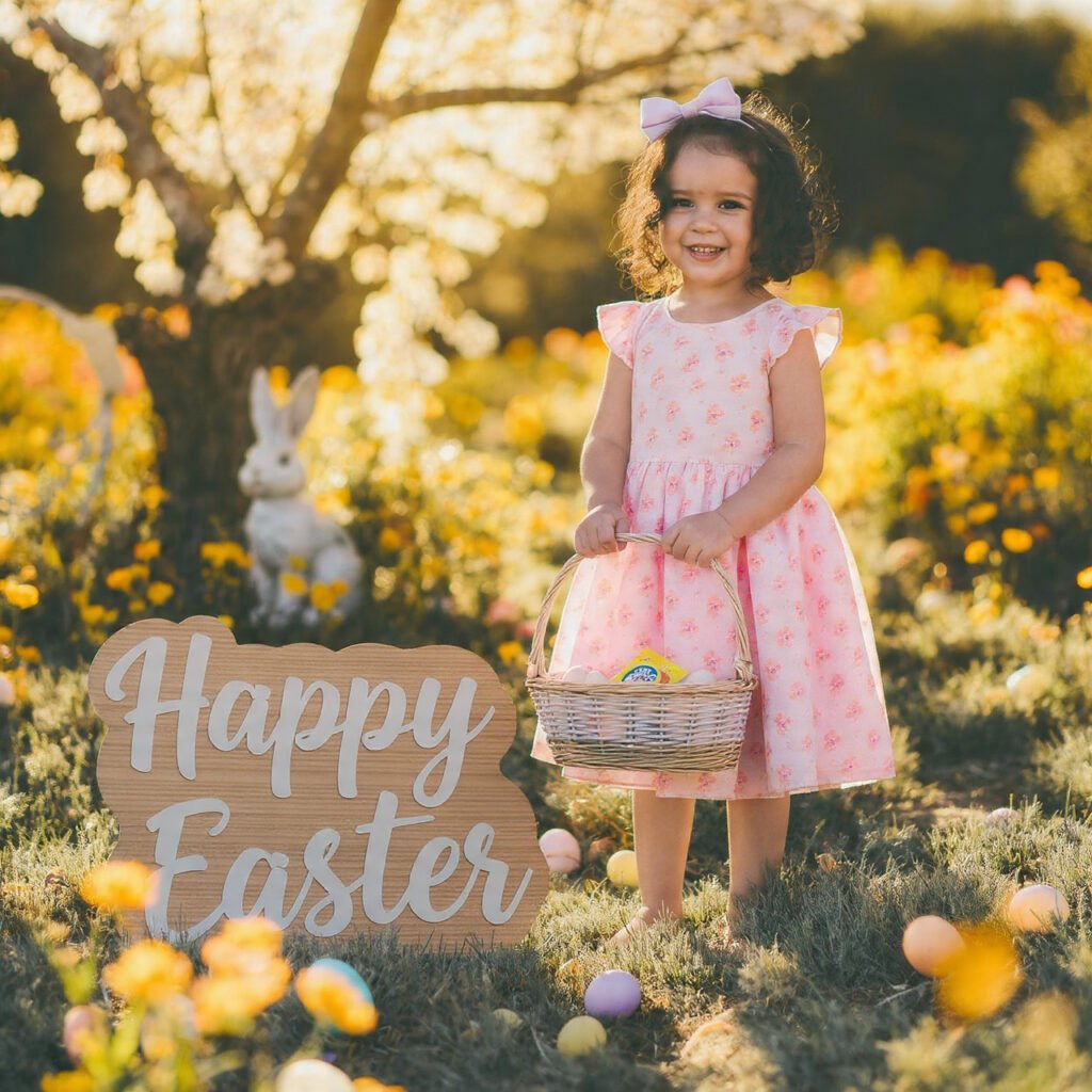 Christian Happy Easter Images for Girls