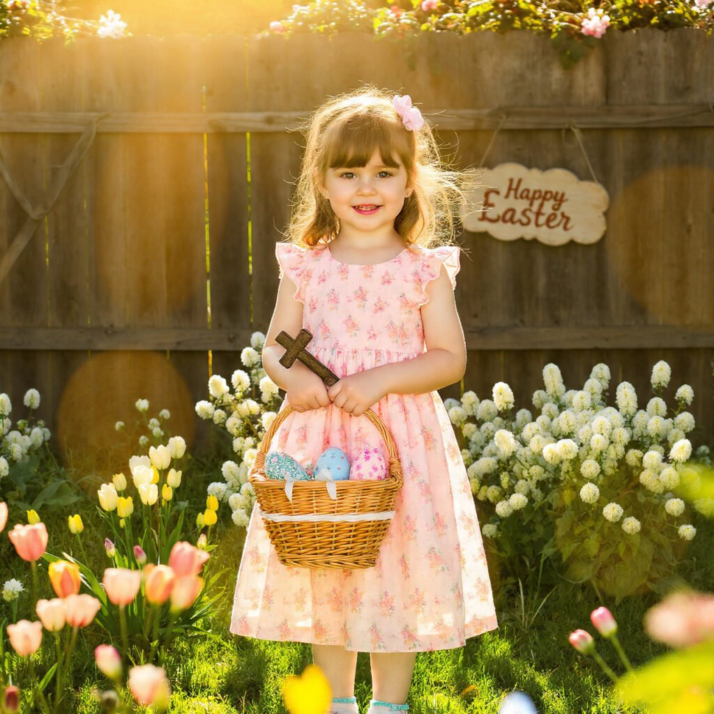 Pure & Peaceful Easter Religious Pics for Girls