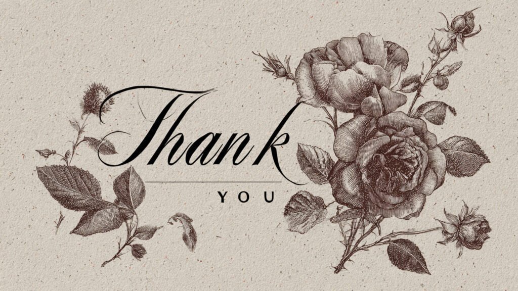 Vibrant 4K Thank You Images for Friends & Family