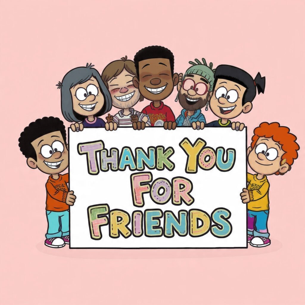 Heartfelt Thank You Images for Best Friends