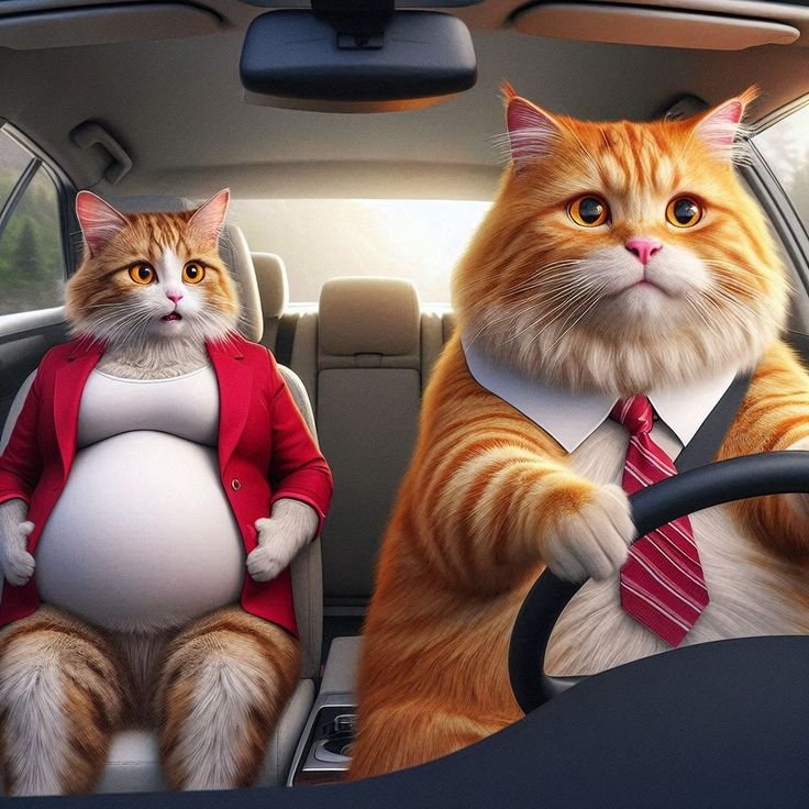 Wild bobcat silly expression