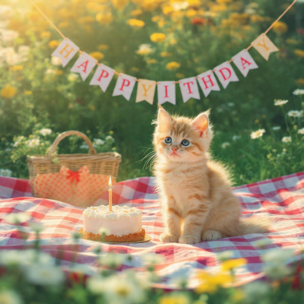 Happy Birthday Cat Images