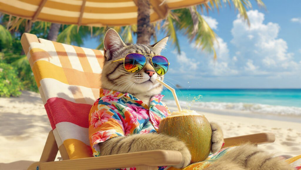 Funny silly bobcat image