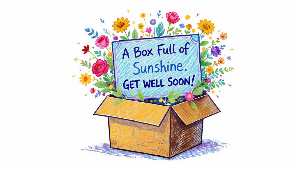 Lovely Flower Get Well Soon Wishes For Friend
