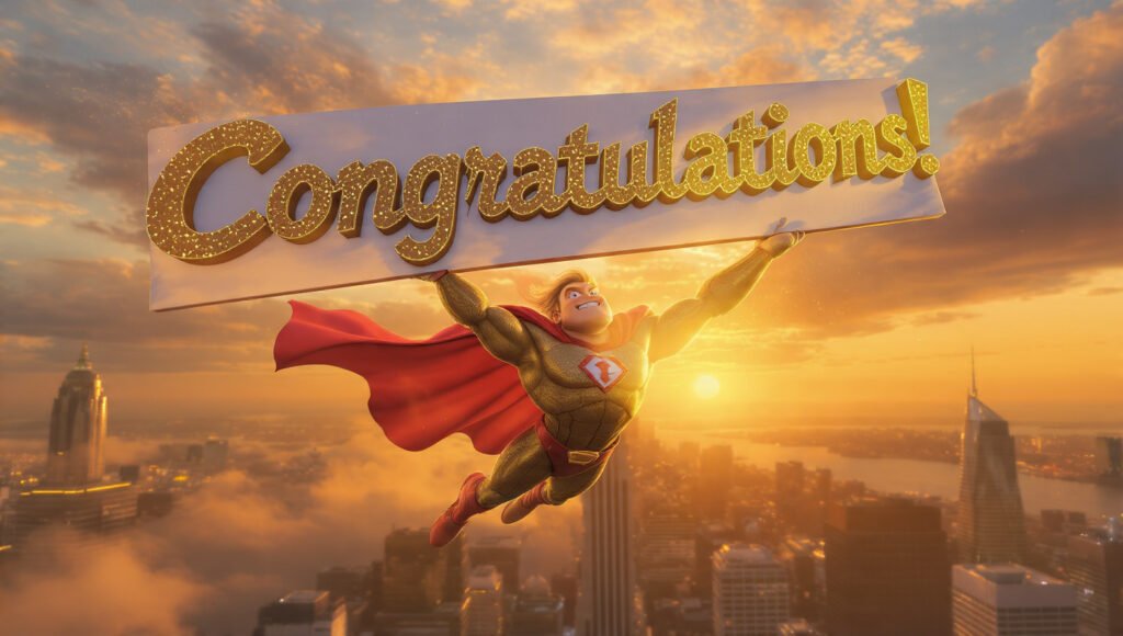 Congratulations Winning Great Job Images
