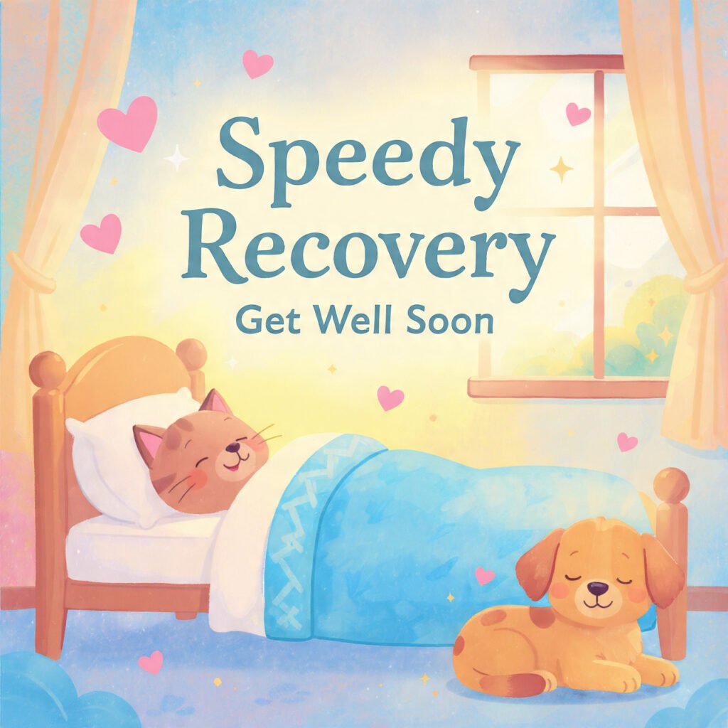 Speedy Recovery Get Well Soon Greeting Images
