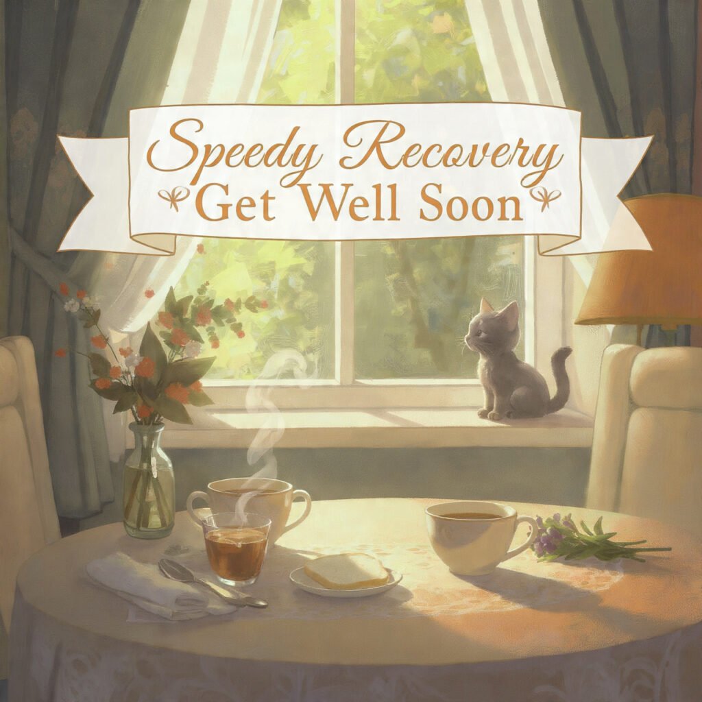 Speedy Recovery Healing Get Well Soon Images
