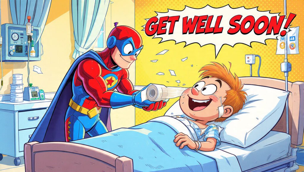 Speedy Recovery Get Well Soon Card Images
