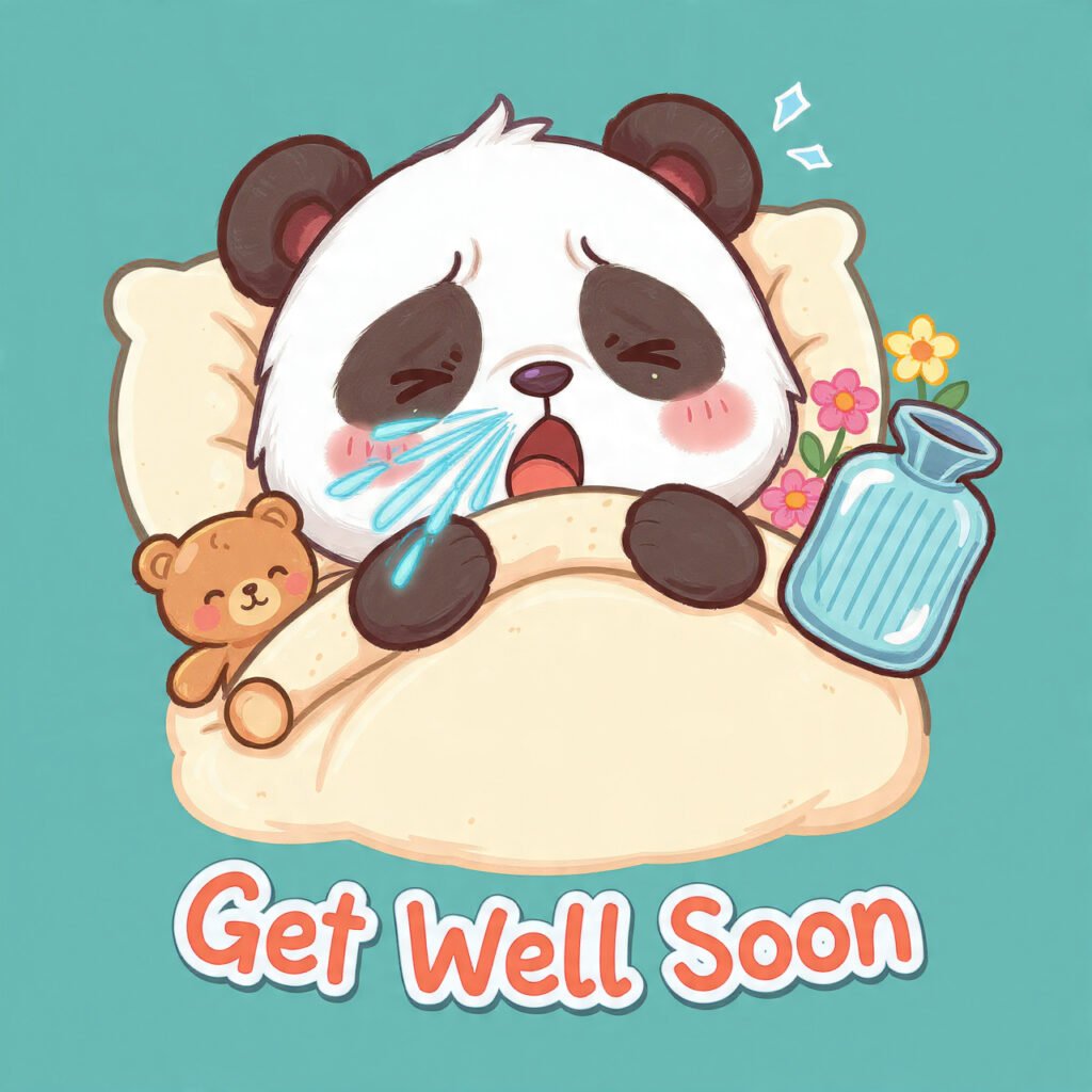 Get Well Soon Smiling Cartoon Images
