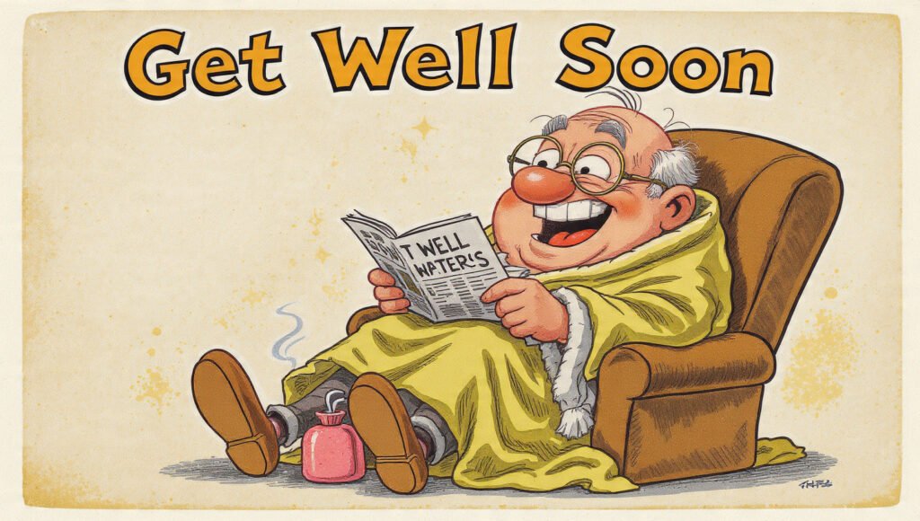 Best Funny Cartoon Get Well Soon Images