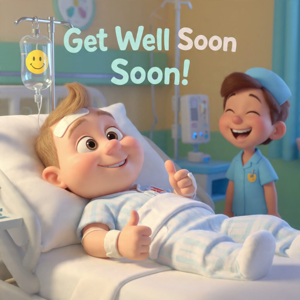 Get Well Soon Funny Cartoon Images
