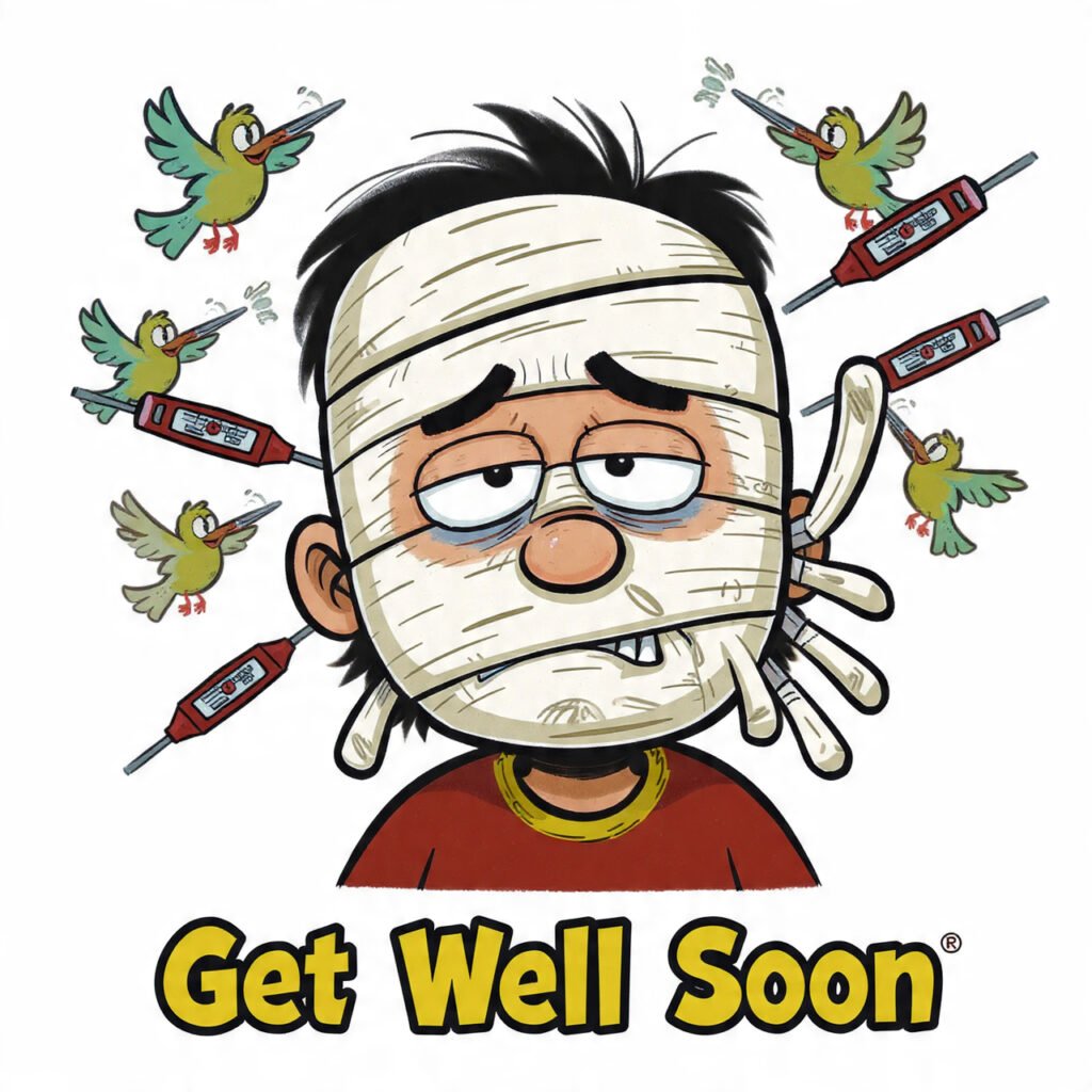 Get Well Soon Cartoon Meme Images
