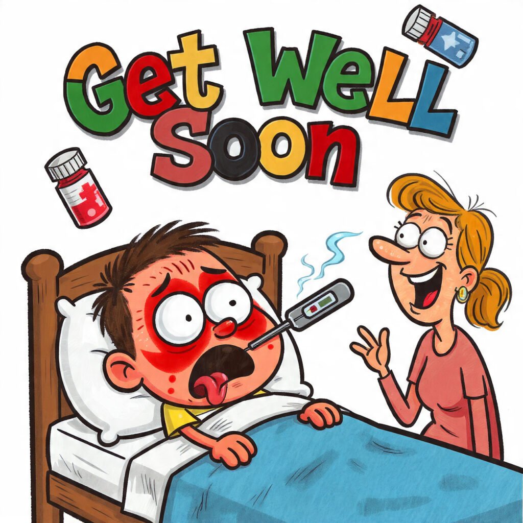 Get Well Soon Happy Cartoon Pictures
