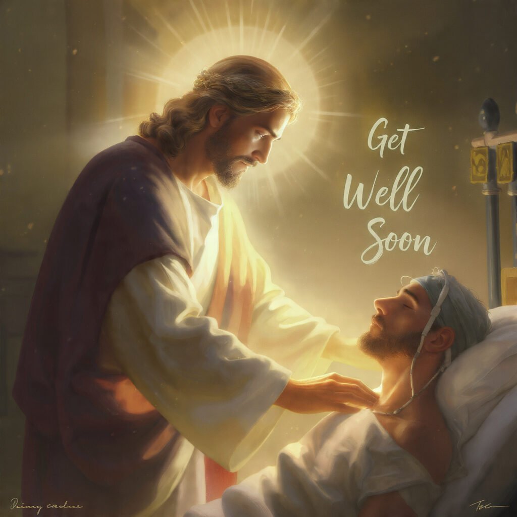 Get Well Soon Images With Lord Blessings
