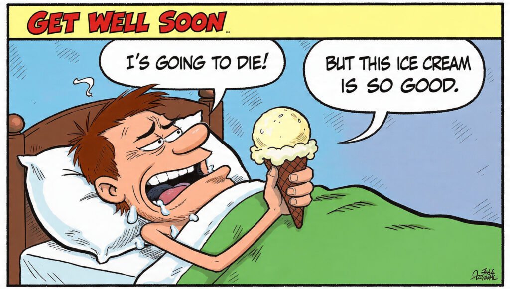 Funny Get Well Soon Illustration Images
