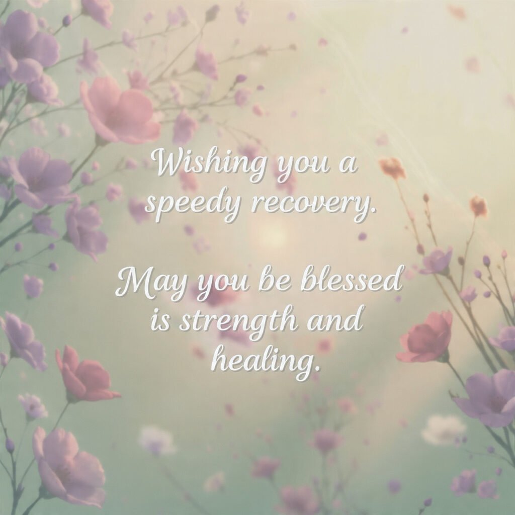 Get Well Soon Wishes With Prayer Quotes Images
