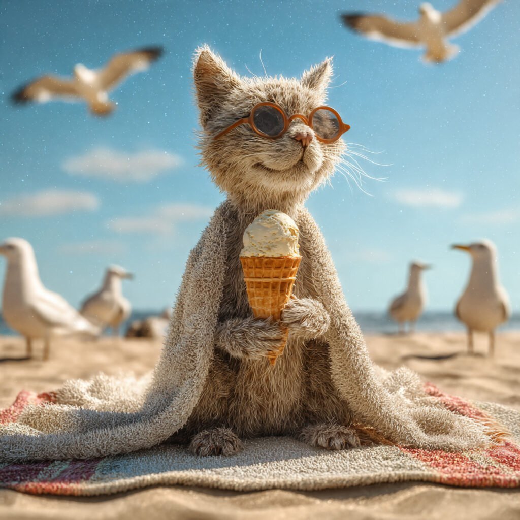 Crazy Bill the Cat illustration