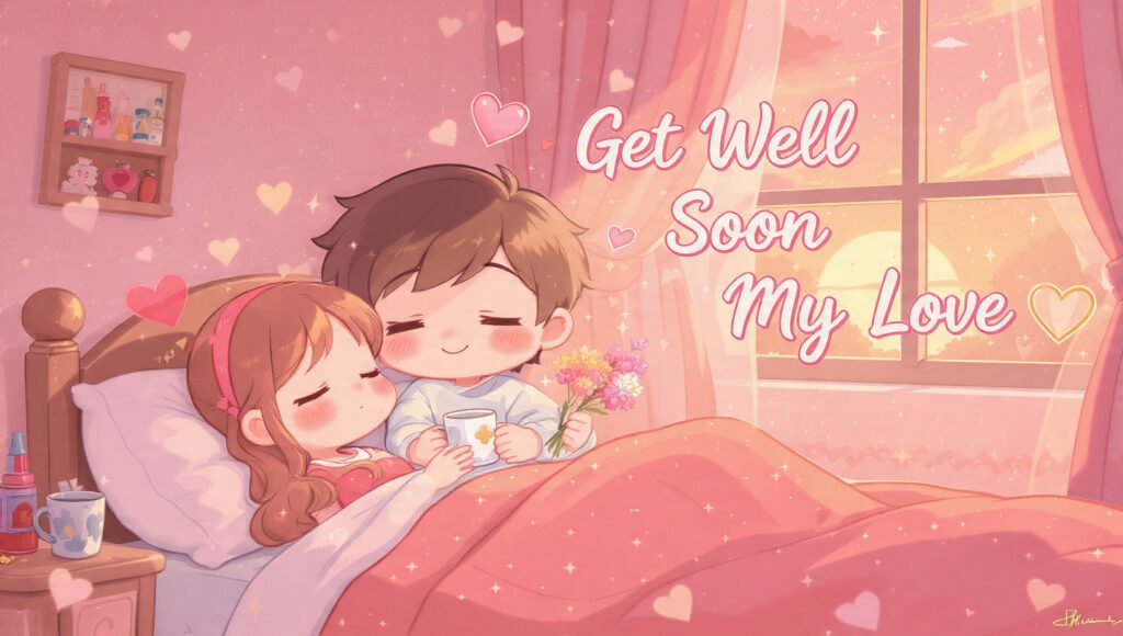 Love Filled Get Well Soon Images
