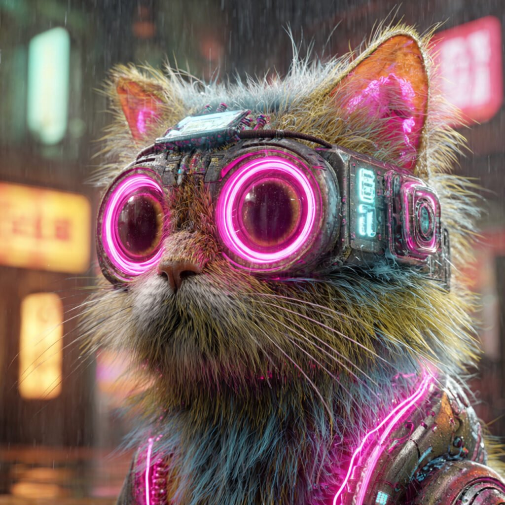 Playful Bill the Cat cartoon