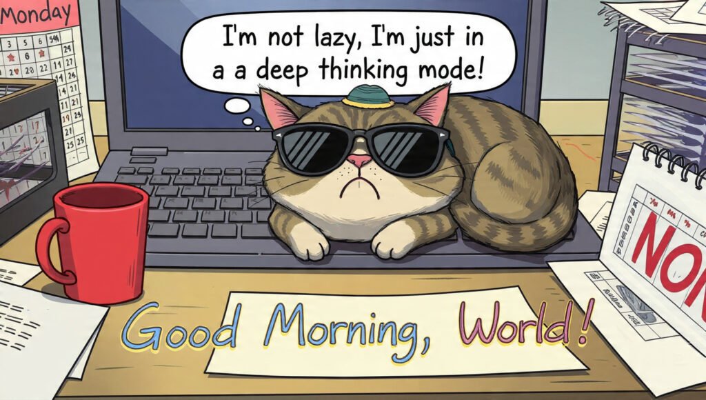 Playful & Funny Good Morning Pics