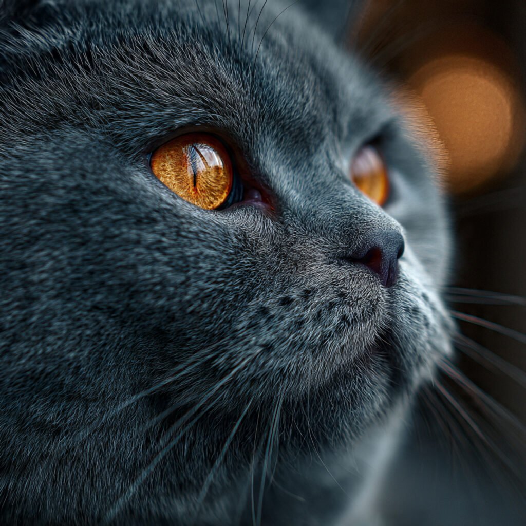 Elegant British Shorthair cat