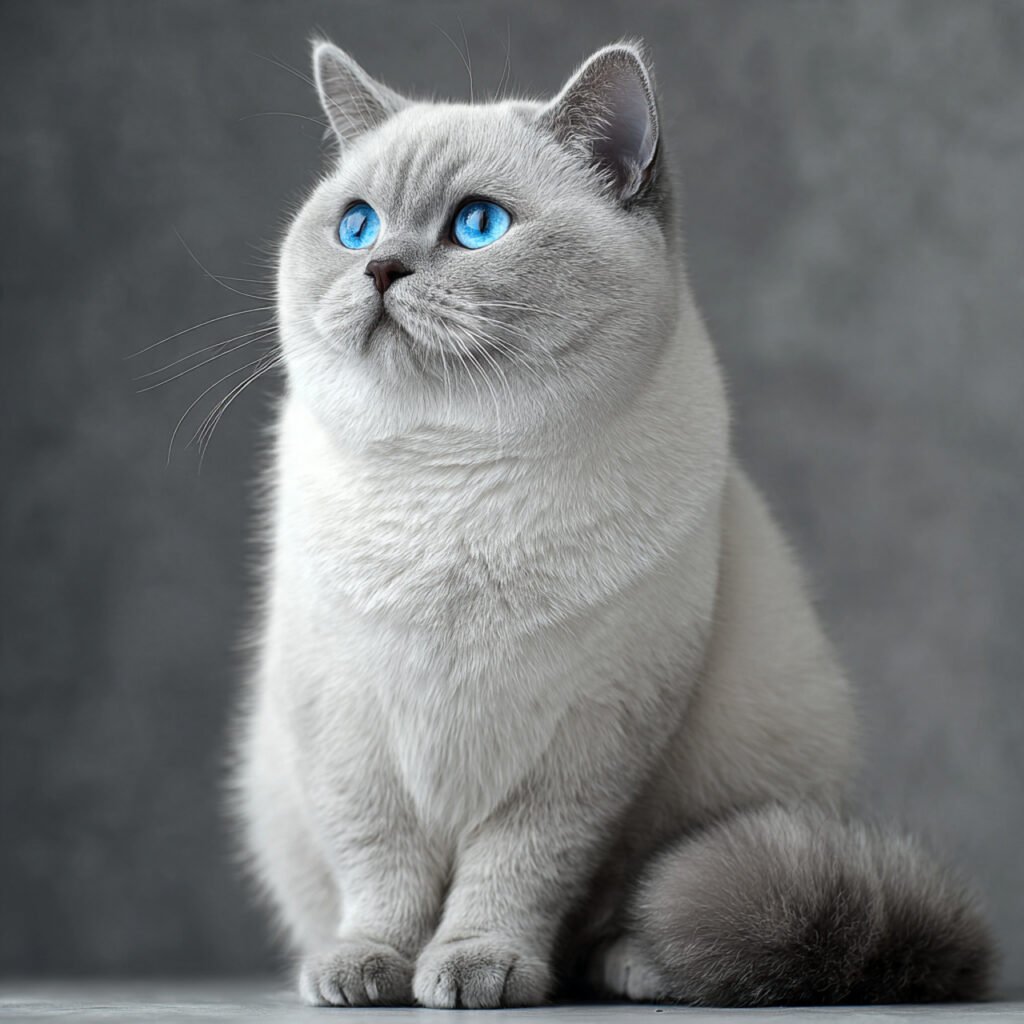 British Shorthair cat indoors