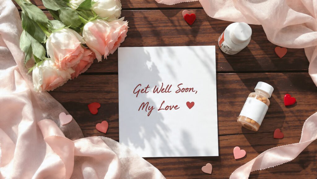 Get Well Soon Romantic Rose Images
