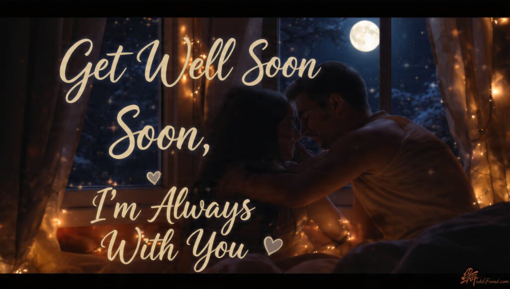 Sweet Romantic Get Well Soon Wishes Images
