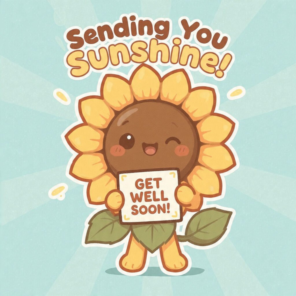 Get Well Soon Daisy Flower Images For Friend
