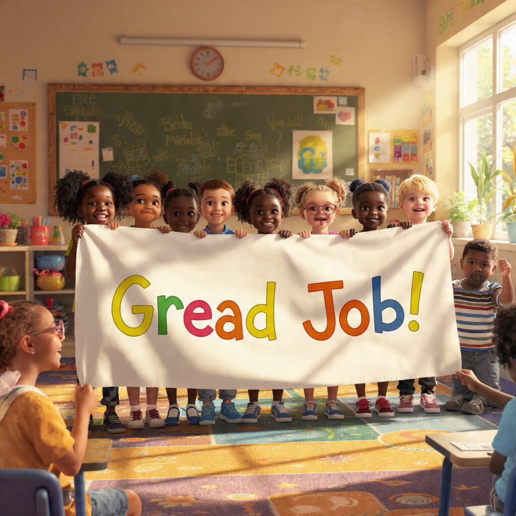 Great Job Kids Success Classroom Images
