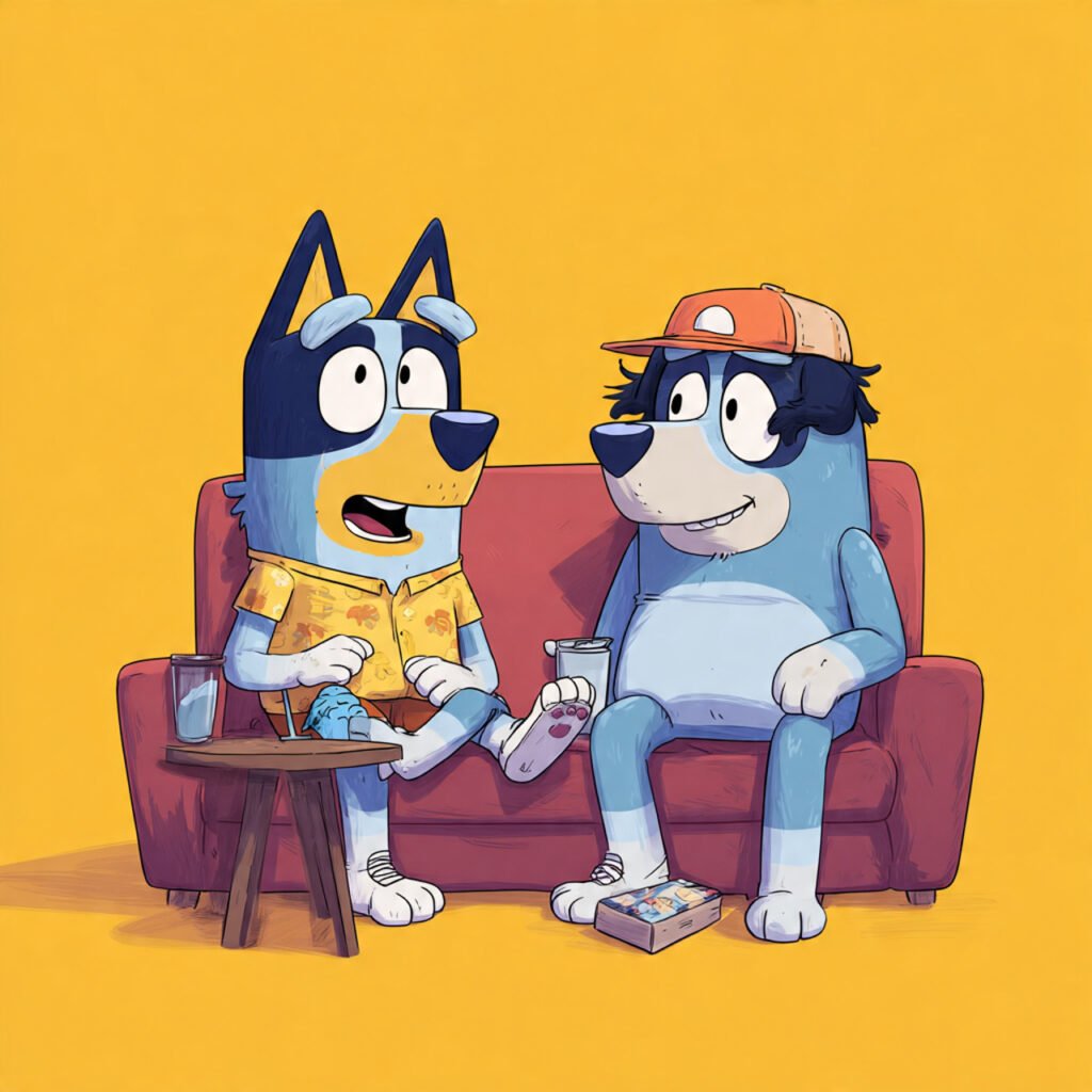 Best Bluey and Bingo Silly Photos