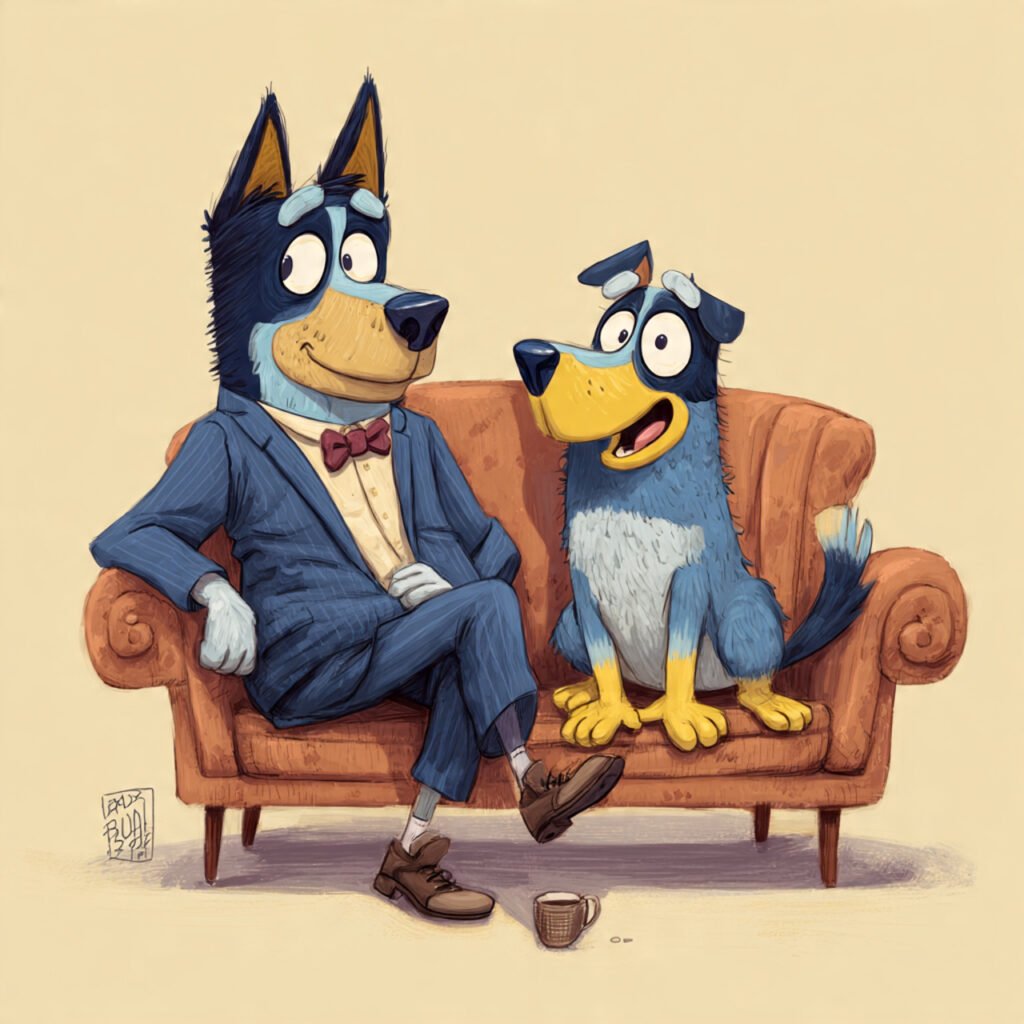 Bluey Bingo Playful and Funny Pictures