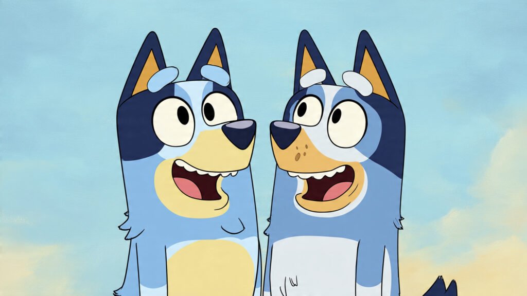 Cute and Funny Bluey Bingo Moments