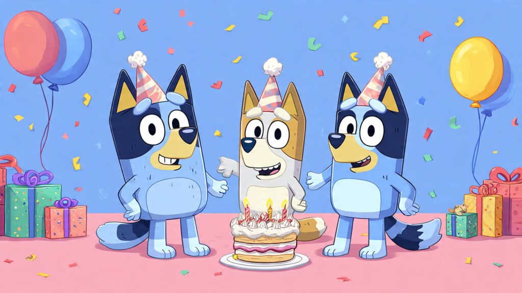 Happy Bluey Birthday Family Fun Images