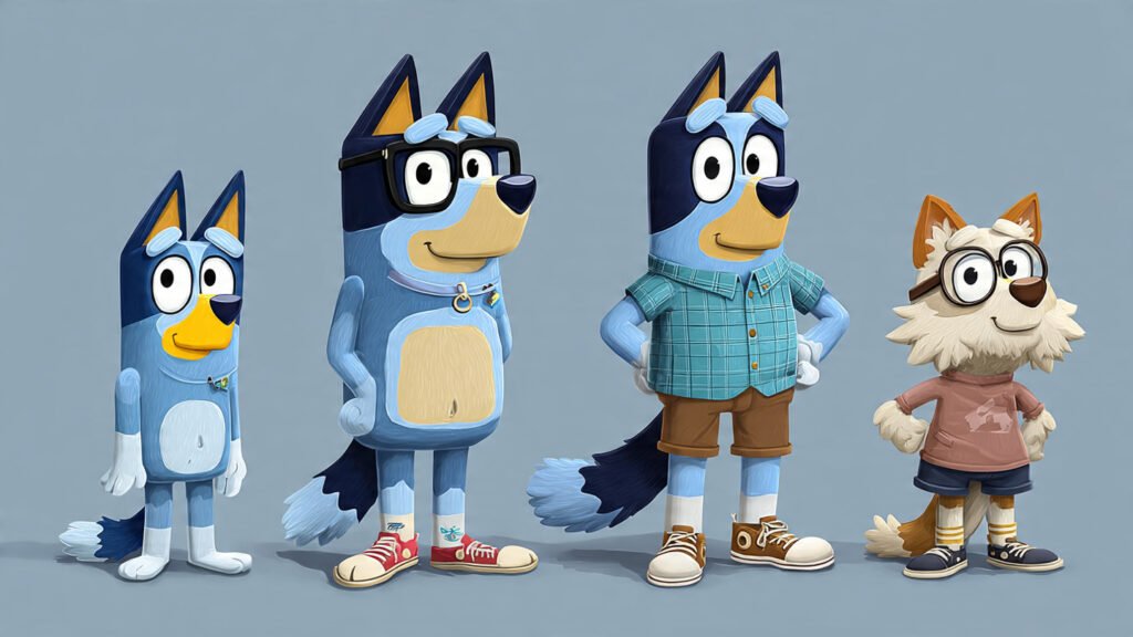 Bluey kids cartoon character HD wallpapers